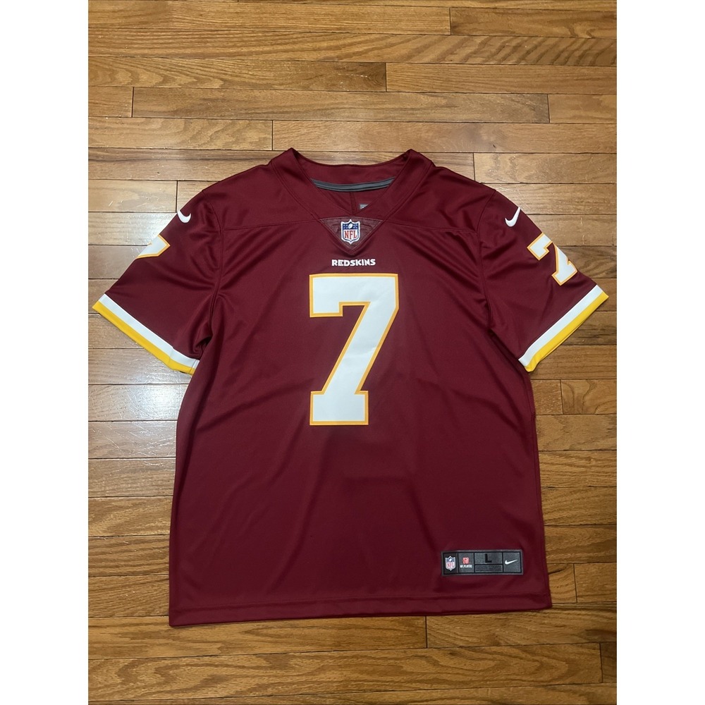 Nike Dwayne Haskins Jr. #7 Washington Redskins On Field Dri-FIT Jersey NFL Red